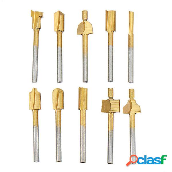 10Pcs HSS Coltello da taglio per lavorazione del legno