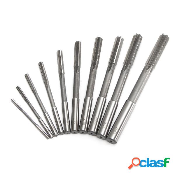 10Pz 3-12mm HSS Macchinetta Alesatore Set H7 Punta di Fresa