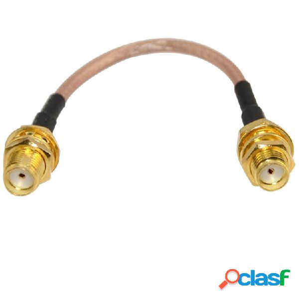 15 cm SMA Femmina a RP-SMA Maschio Antenna Cavo di prolunga
