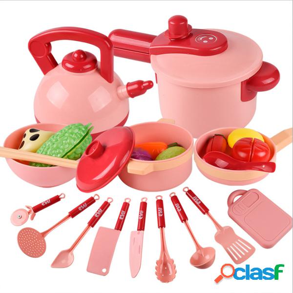 16pcs simulazione cucina cucina gioca giochi di ruolo set