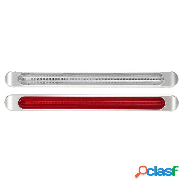 17 12-24V 47 LED Luce posteriore per auto bicolore girata