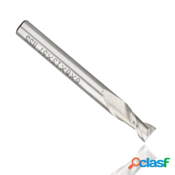 1Pc 2-12mm 2 Flauto Fresa Fresa HSS Gambo Dritto Fresa
