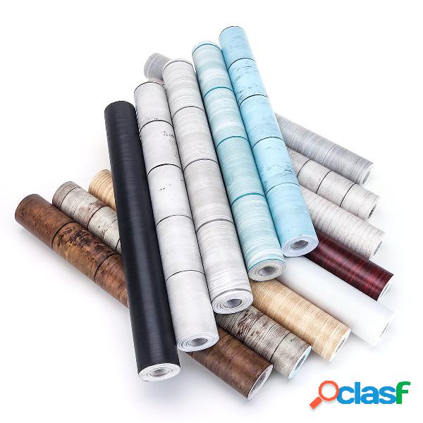 1Pc PVC 45cmx10m Carta da parati autoadesiva in vinile Carta