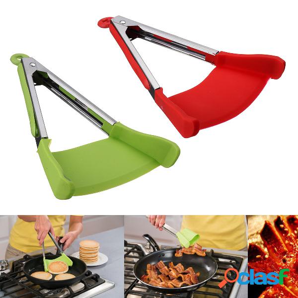 2 in 1 Pinze Clever antiaderenti Resistente al calore