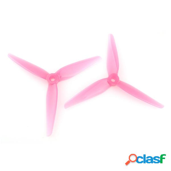 2 paia HQProp R35 5,1 pollici a 3 pale da 5 mm con elica in
