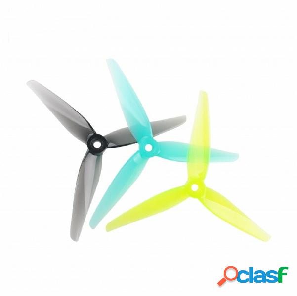 2 paia HQProp R35 5,1 pollici a 3 pale da 5 mm con elica in