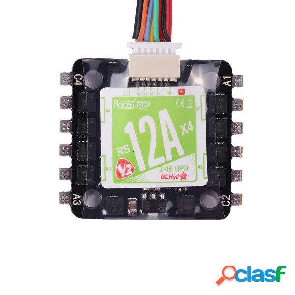 20x20mm Racerstar Mini RS12Ax4 12A Blheli_S BB2 2-4S 4 in 1