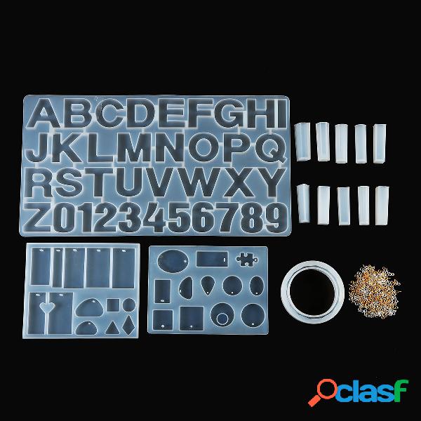 214PCS Silicone Kit stampo per colata di resina epossidica