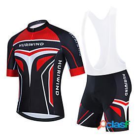 21Grams Mens Cycling Jersey with Bib Shorts Cycling Jersey
