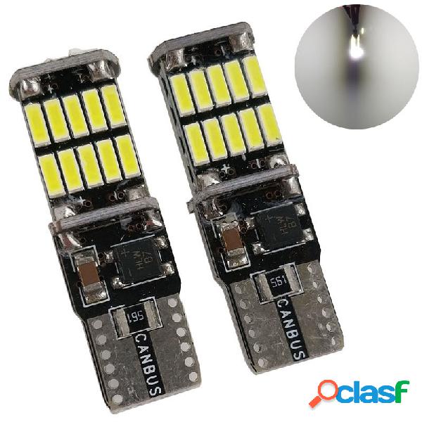 2PCS DC 12V W5W T10 LED Lampadina Indicatore di larghezza