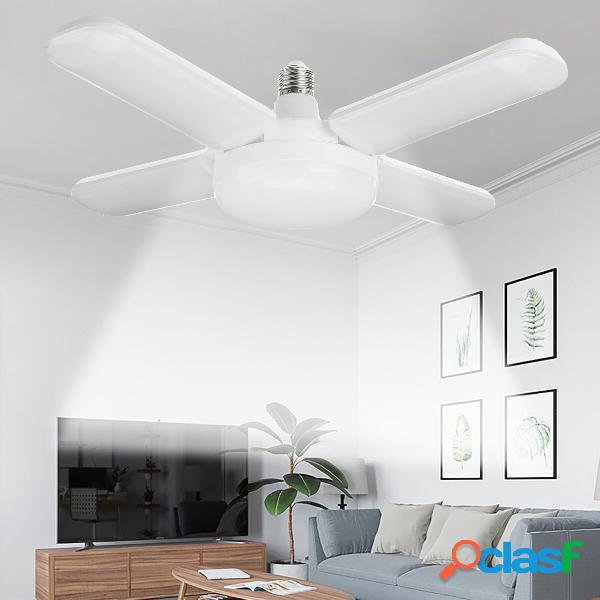 300W AC110-265 4 + 1 Foglie pieghevole E27 LED Lampadina