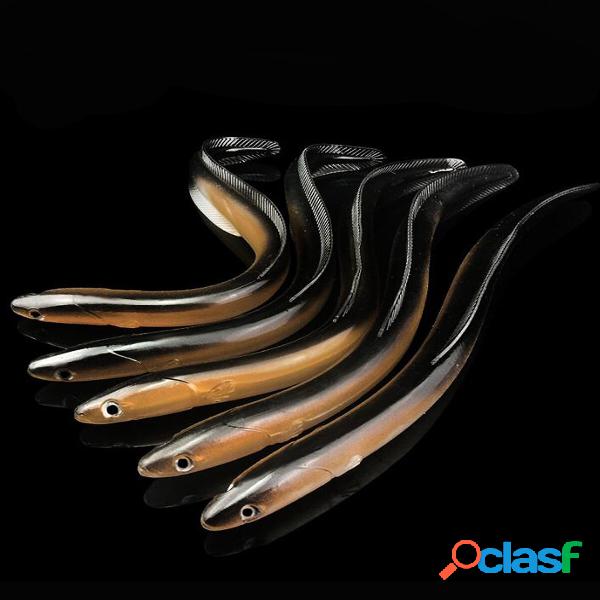 30CM Sand Eel PVC Soft Artificiale Cod Wrasse Bass Pollock