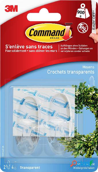 3M Ganci Command™ M Trasparente Contenuto: 2 pz.