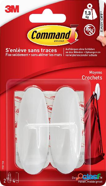 3M Ganci di design medium Command™ (L x L x A) 79 x 29 x