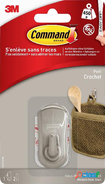 3M Gancio universale Command™ Accent S Nickel (spazzolato)