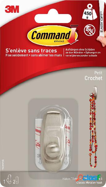 3M Gancio universale Command™ Timeless S Nickel