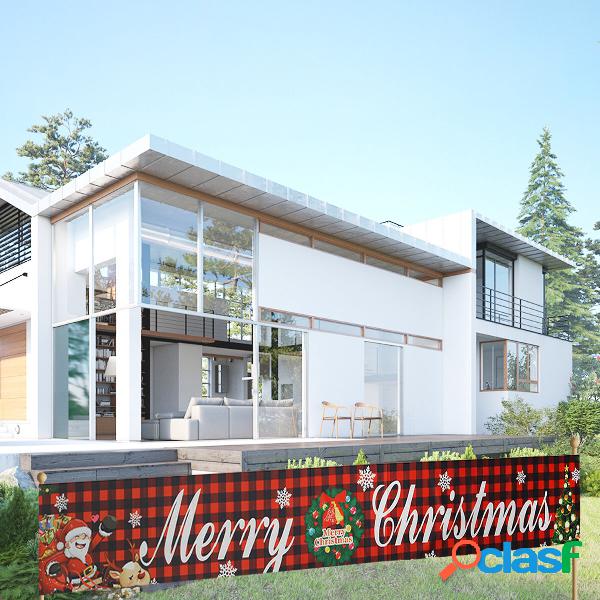 3M Merry Christmas Outdoor Banner Oxford Large Hanging