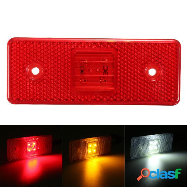 4 LED 24v indicatore laterale del rimorchio del camion