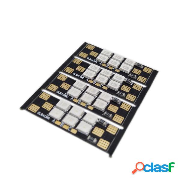 4 PZ CLRACING Frame Arm LED Light Board 6 Bit 25mm 3-6 S Per