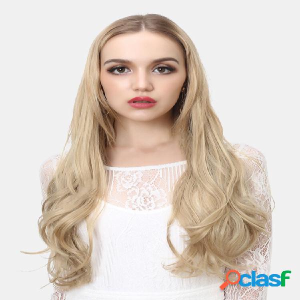 40 Colori TORCIA Linea Lunghi Ricci Falsi Capelli Pezzi