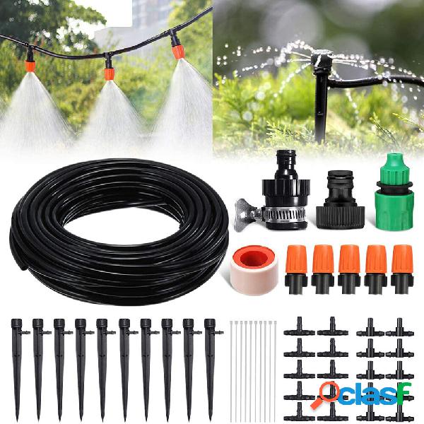 45Pcs 50ft / 15m Kit di irrigazione a goccia Sistema di