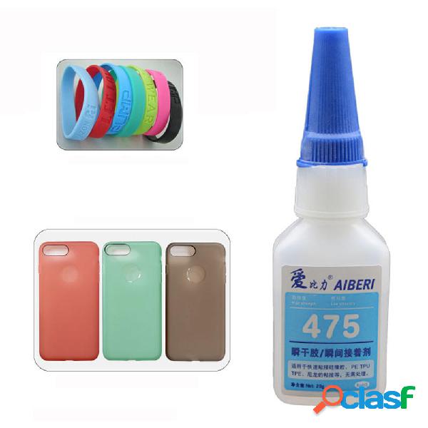 475 Colla trasparente industriale Silicone colla istantanea