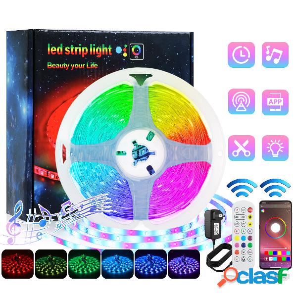 5 / 10M RGB LED Striscia luminosa per corde Cuttable Music