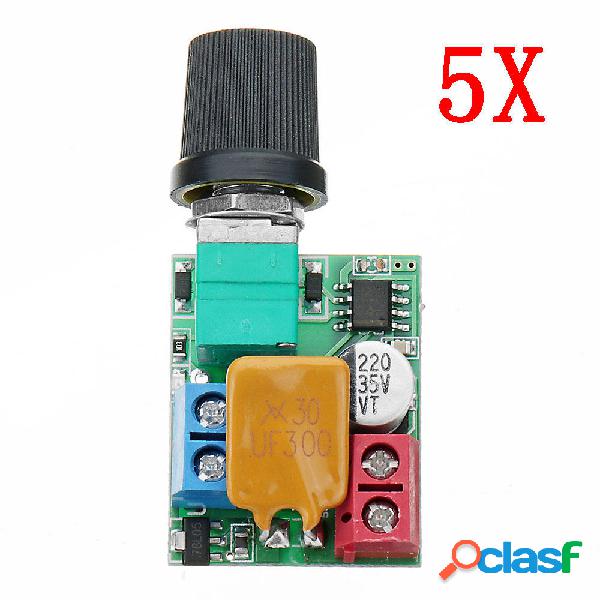 5 pz DC 5V Per 35V 5A Mini Motor PWM Regolatore di Velocità