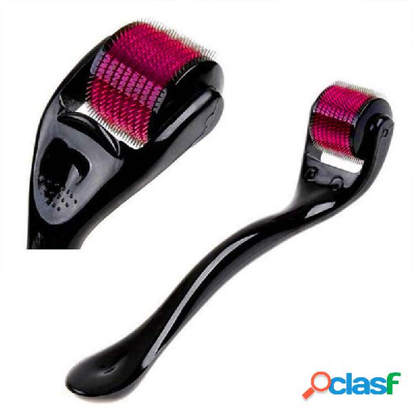 540 Barba con rullo in pelle con micro ago in titanio