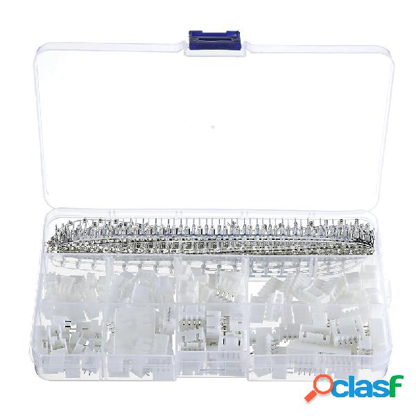 560 pezzi XH2.54mm Terminali 2/3/4/5 pin con Scatola