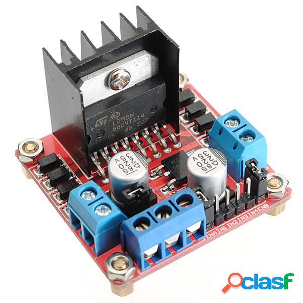 5Pcs L298N Scheda driver motore passo-passo a doppio ponte H