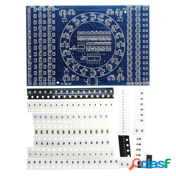 5Pz DIY SMD Rotazione LED Componenti SMD Kit Schede per