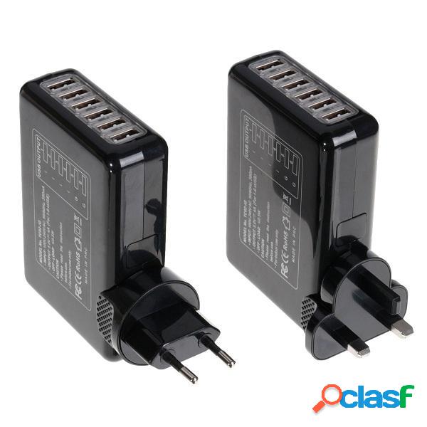 6 USB port adapter ac 5v 4a noi EU UK caricatore da muro al