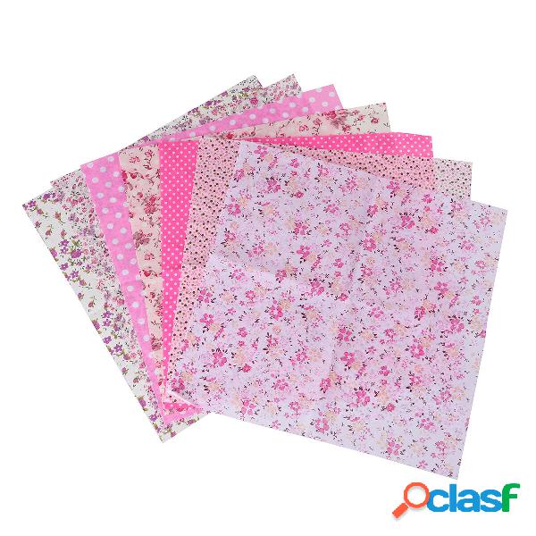7 pezzi di tessuto di cotone patchwork grasso quarto bundle
