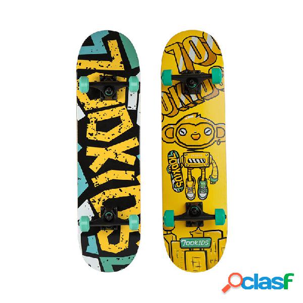 700Kids / Robot Monkey Double Warped Skateboard da 100kg