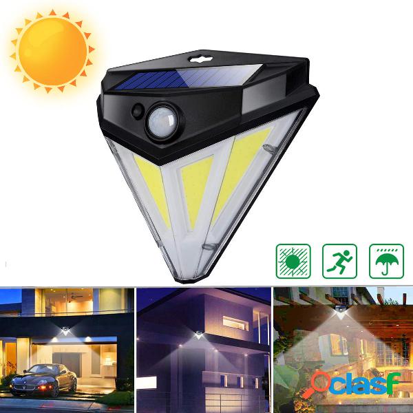 84LED COB solare Light PIR Motion Applique Home Garden