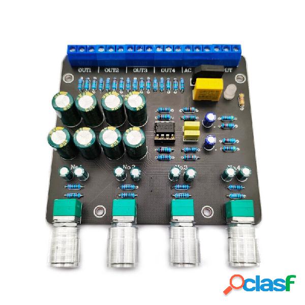 AC12V AC Dual Power Supply Active Audio Splitter NE5532