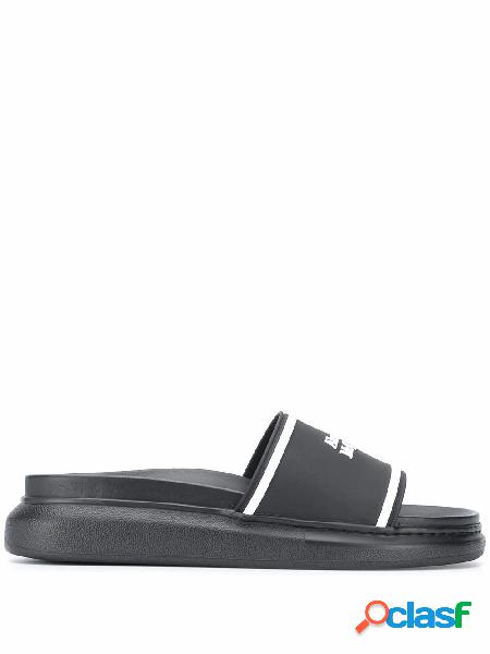 ALEXANDER MCQUEEN SANDALI UOMO 627188W4N401006 GOMMA NERO