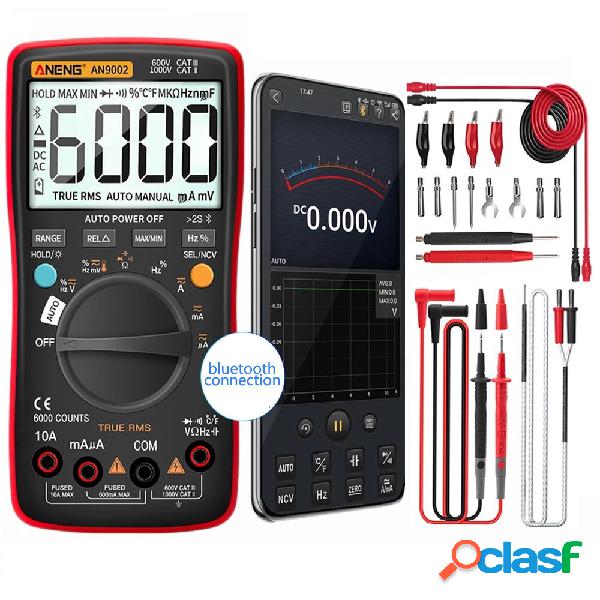 ANENG AN9002 bluetooth digitale Multimetri 6000 conteggi
