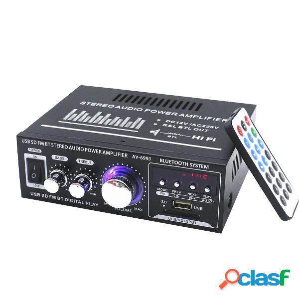 AV-699BT 400 W 2CH bluetooth casa HiFi stereo amplificatore