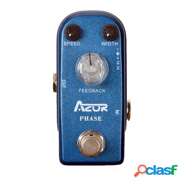 AZOR AP-301 Vintage Phaser Guitar Effect Pedal, Mini Pedal