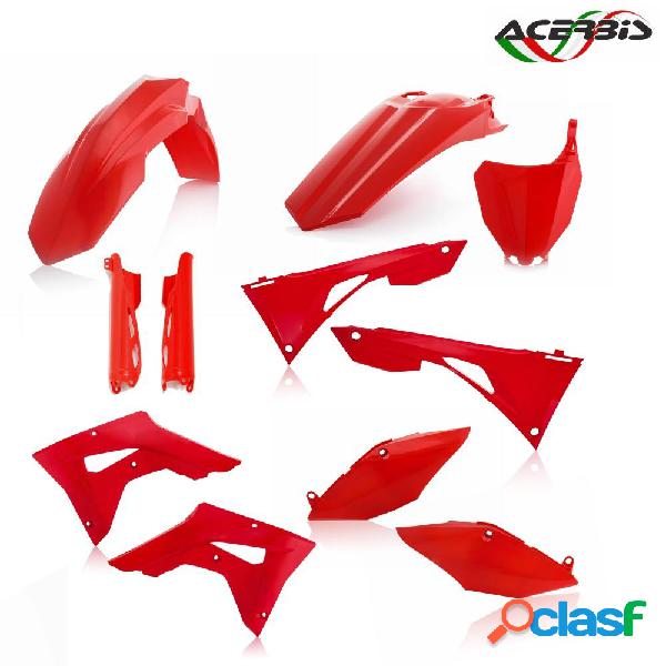 Acerbis full kit plastiche rosso