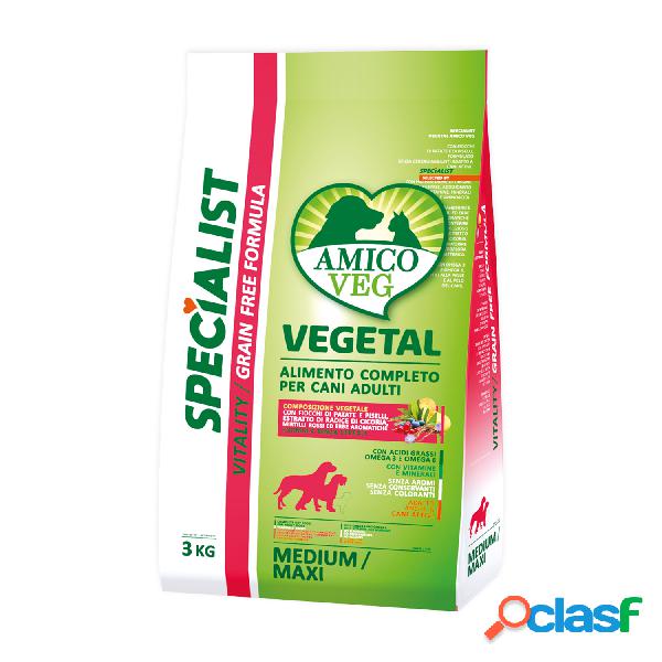 Amico Veg Crocchette Vegetali Vitality Adult Medio/Maxi 3kg
