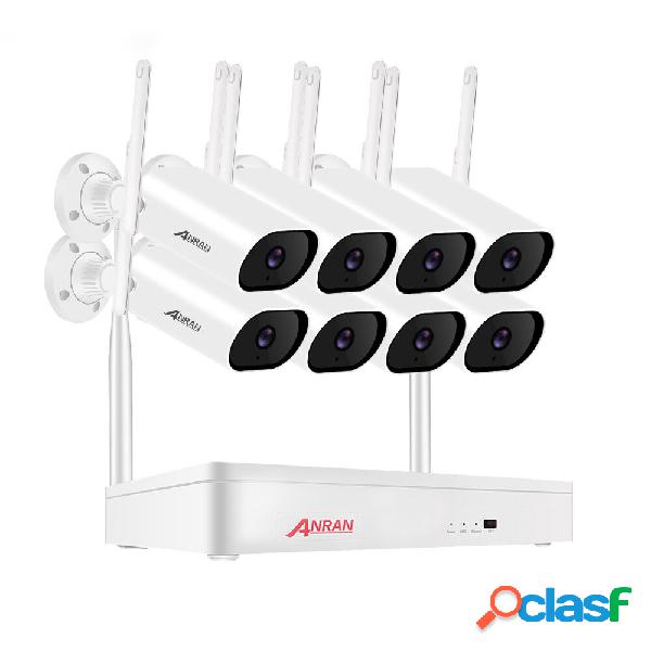 Anran 3MP 8CH WIFI Home Security fotografica Sistema 2/4/6/8