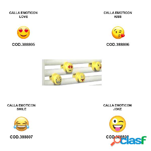 Appendino abs giallo Lazzarini Calla Emoticon Smile