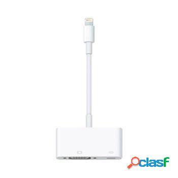 Apple MD825ZM/A Adattatore da Lightning a VGA per iPhone,