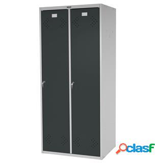 Armadietto FRIDA, cm 183x81x50 capiente e robusto, in