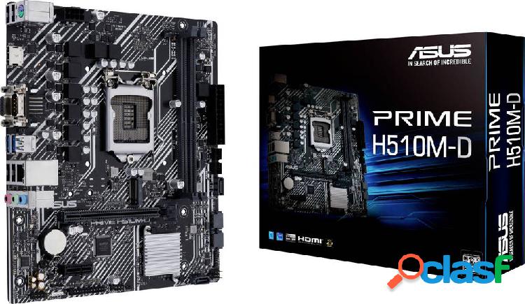 Asus PRIME H510M-D Mainboard Attacco Intel® 1200 Fattore di