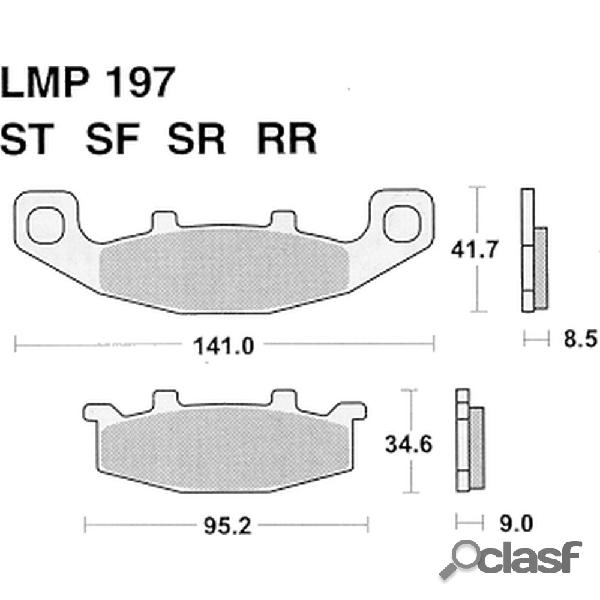 Athena lmp197 sr pastiglie freni