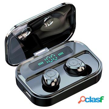 Auricolari TWS con Custodia di Ricarica LED M7S - IPX7,